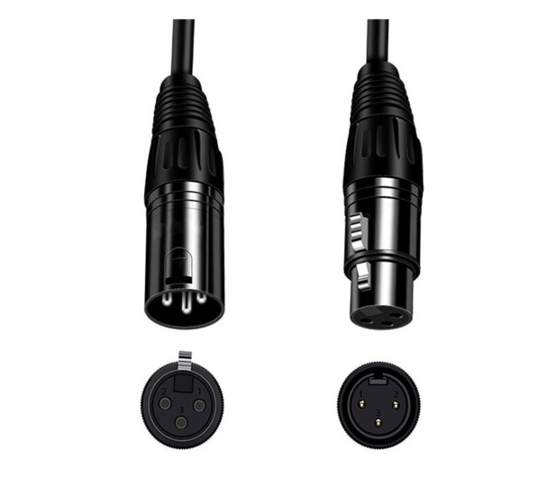 MOZOS Kabel mikrofonowy XLR 3M - 1239310 - zdjęcie 3